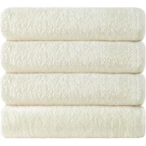 Handtuch NatureMark Frottier, natur-creme, 70 x 140 cm