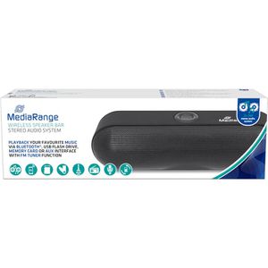 Produktbild für Bluetooth-Lautsprecher MediaRange MR734, schwarz