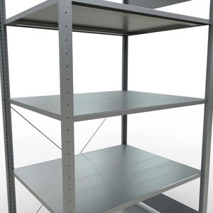 Produktbild für Schwerlastregal Schulte 12580, 5 Metallböden