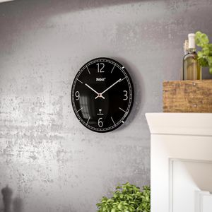 Produktbild für Wanduhr Mebus 12985, Kunststoff, analog, Funkuhr