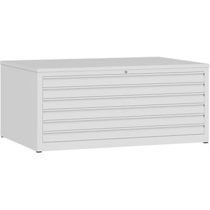 Produktbild für Planschrank Lüllmann 565317, weiß, DIN A0