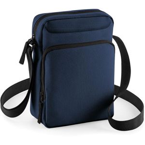 Umhängetasche BagBase Cross Body BG30, Polyester, dunkelblau