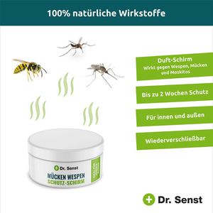 Dr.Senst Mückenspray Mücken Zecken Schutz, gegen Mücken und Zecken,  Pumpspray, 100ml – Böttcher AG