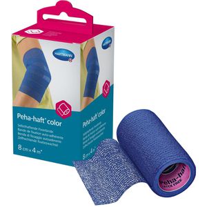 Produktbild für Fixierbinden Hartmann Peha-Haft Color, blau