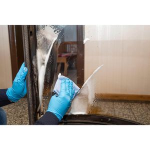 Produktbild für Kaminscheibenreiniger WEICON 10058162, Schaum