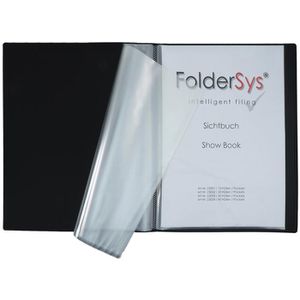 Produktbild für Sichtbuch Foldersys 25003-30, aus PP, A4