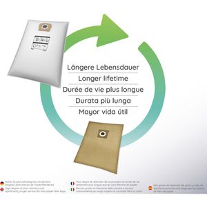 Produktbild für Staubsaugerbeutel McFilter U 831
