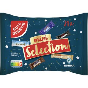 Schokoriegel Gut&Günstig Mini Selection