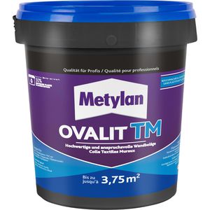 Metylan Tapetenkleister OVT12, Ovalit TM, für schwere und anspruchsvolle Wandbeläge, 750g