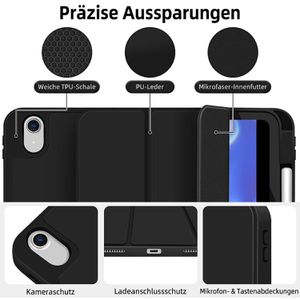 Produktbild für Tablet-Hülle 4smarts Folio Case Basic, 541153, schwarz