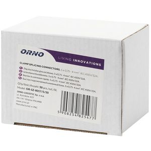 Produktbild für Verbindungsklemme Orno OR-SZ-8017/5/50, 5 Leiter