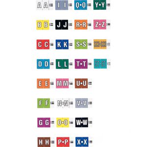 Produktbild für Buchstabensignale Leitz Orgacolor, 6631, Buchstabe V