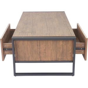 Produktbild für Couchtisch Mendler HWC-A27, aus Holz, braun