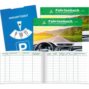 Idena Fahrtenbuch A6 Quer inkl. Jahresaufstellung
