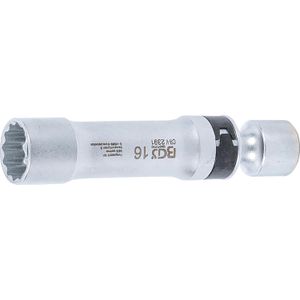 Produktbild für Zündkerzenschlüssel BGS-technic 2391, Steckeinsatz mit Gelenk