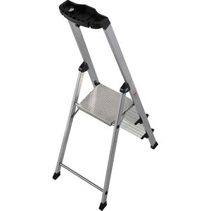 Produktbild für Stehleiter Krause Monto Safety PlusLine, 127914, mit Plattform
