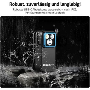 Produktbild für Arbeitsleuchte Olight Oclip Pro schwarz, LED