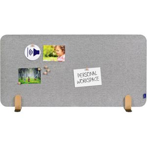 Produktbild für Tischtrennwand Legamaster 7-209831, grau
