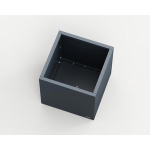 Produktbild für Pflanzkasten Herstera Cube S anthrazit