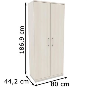 Produktbild für Aktenschrank fm-Büromöbel endless, aus Holz