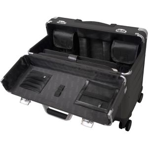 Produktbild für Pilotenkoffer Alumaxx Pandora 45169, schwarz, 36 Liter