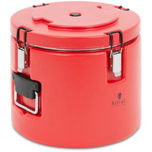 Thermobehälter Royal-Catering RC-TT-2, Edelstahl / Kunssttoff