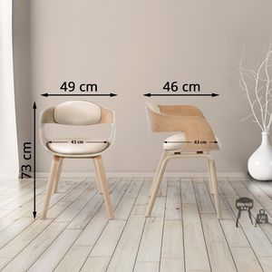 Produktbild für Besucherstuhl CLP Kingston, 18502104