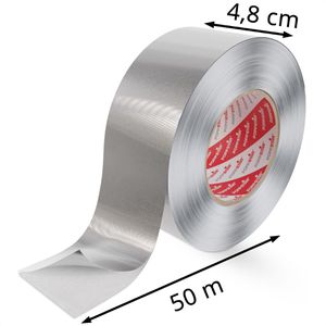 Produktbild für Dichtungsband Poppstar 1010843 Aluminiumband glatt