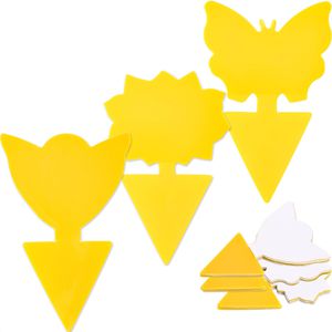 Gelbtafeln Böttcher-AG Premium Gelbsticker 8x13cm, zum Stecken