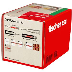 Produktbild für Dübel Fischer 538252, DuoPower 2 Komponenten-Dübel