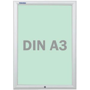 Produktbild für Klapprahmen Franken Security, 33 mm Profil, DIN A4