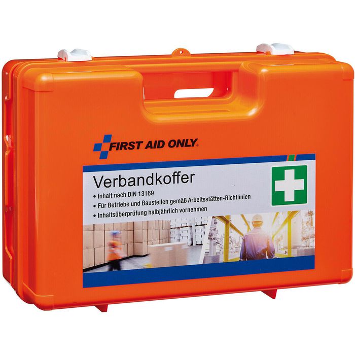 First-Aid-Only Erste-Hilfe-Koffer Verbandkoffer, DIN 13169
