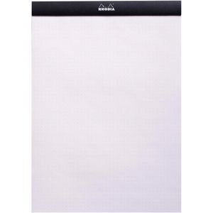 Produktbild für Notizblock Rhodia 18559C, dotpad, schwarz, A4