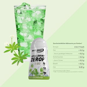 Produktbild für Sirup Best-Body-Nutrition Vital Drink Zerup, Mixbox