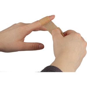 Produktbild für Pflaster elkos Fingerverband, beige, 1 Rolle