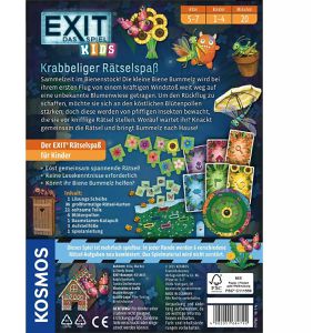Produktbild für Kartenspiel Kosmos EXIT - Krabbeliger Rätselspaß
