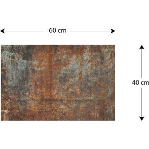 Produktbild für Magnettafel ALLboards MetalBoards, Rost
