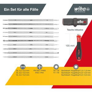 Produktbild für Schraubendreher Wiha System 4, 27820, Set