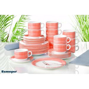 Produktbild für Tafelservice Arcoroc Brush, Hartglas, rot