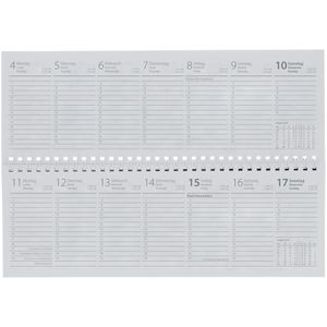 Produktbild für Tischkalender Herlitz 400207930, Compact, Wochenkalender quer