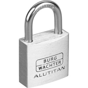 Produktbild für Vorhängeschloss Burg-Wächter Alutitan 77030SB 30mm