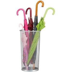 Produktbild für Schirmständer Relaxdays silber