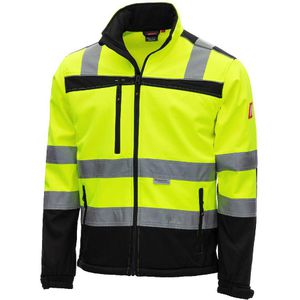 Arbeitsjacke NITRAS Motion Tex Viz, Softshelljacke