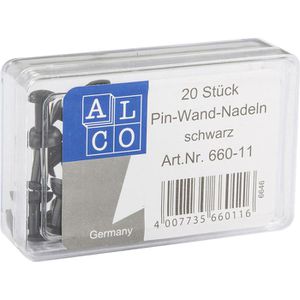 Produktbild für Pinnadeln Alco 660-11, Kopf aus Kunststoff