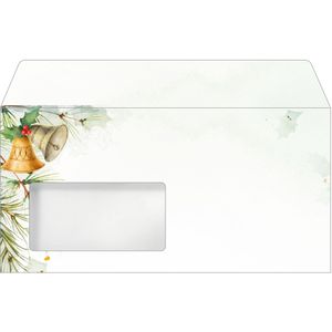 Weihnachtsumschläge Sigel DU647, DIN lang