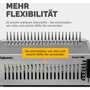 Produktbild für Bindegerät Fellowes Orion-E 500, A4, elektrisch