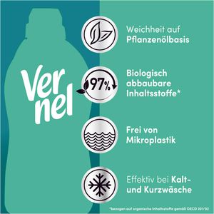 Produktbild für Weichspüler Vernel Fresh Control, Fresh Ocean