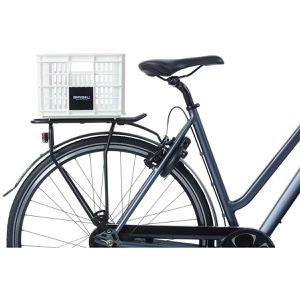 Produktbild für Fahrradkorb Basil Fahrradkiste S, weiß, Kunststoff, 18 l