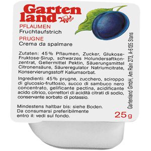 Produktbild für Fruchtaufstrich Gartenland Pflaume