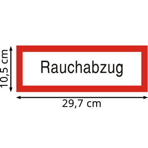 Produktbild für Hinweisschild Abtec DIN 4066, Folie